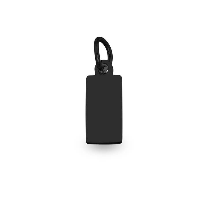 Rectangular Tag Charm