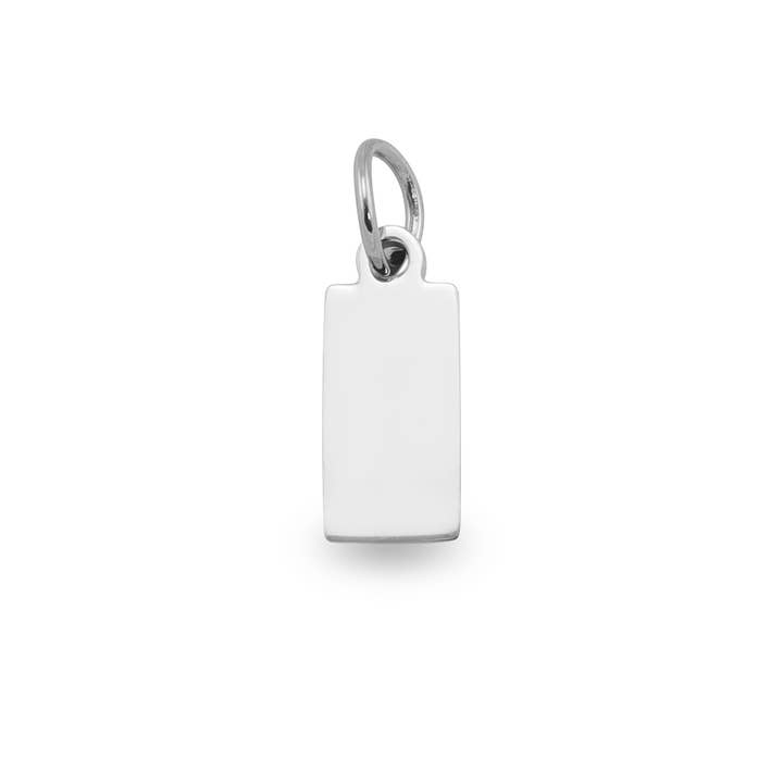 Rectangular Tag Charm