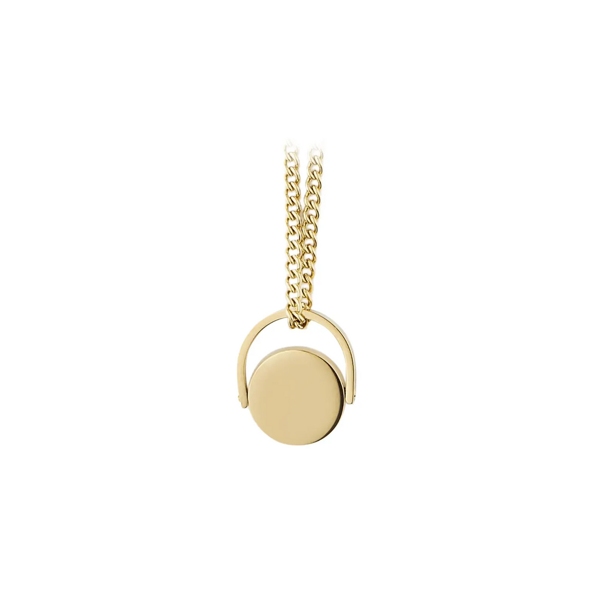 Mindful Spinner Pendant Necklace