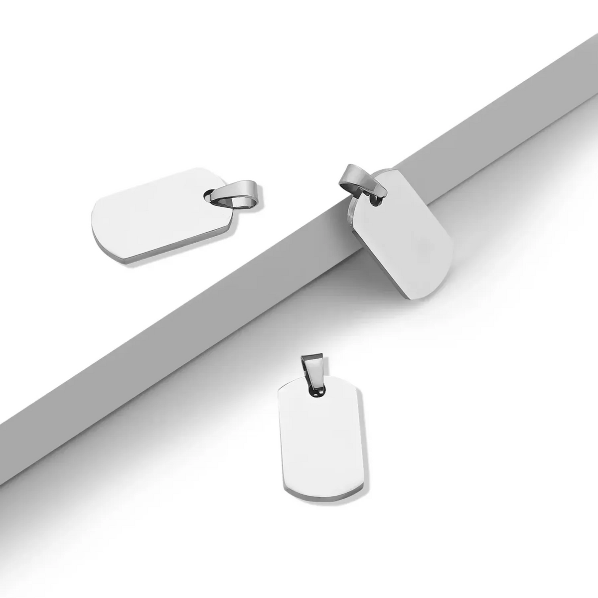 Minimalist Tag Pendant