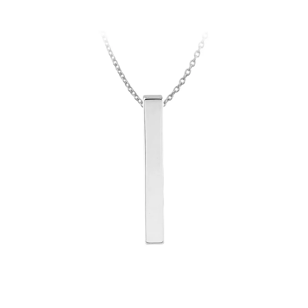 Minimalist Vertical Bar Necklace